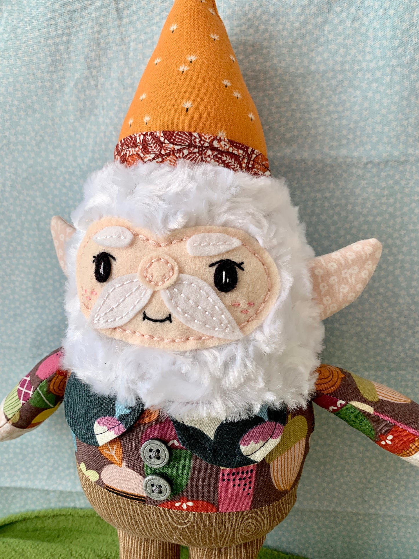 PREORDER: Otis the Gnome doll with acorns and a hat